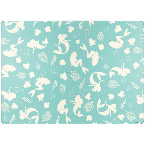 Disney The Little Mermaid Character Silhouette Pattern Surface Laptop 7 15in Skin