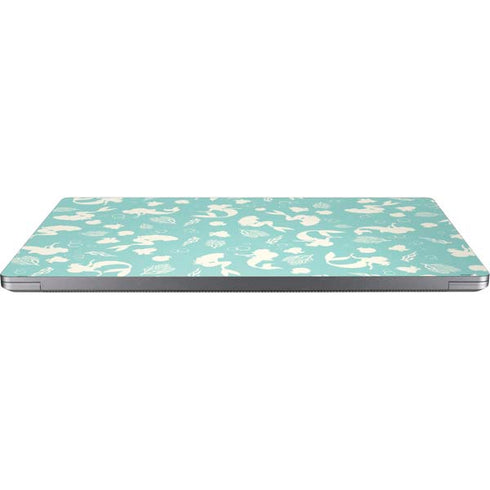 Disney The Little Mermaid Character Silhouette Pattern Laptop Skins