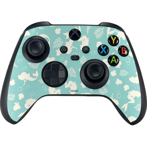 Disney The Little Mermaid Character Silhouette Pattern XBox Series X Digital Edition Bundle Skin