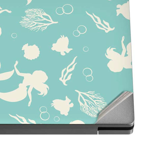 Disney The Little Mermaid Character Silhouette Pattern Dell XPS Skin
