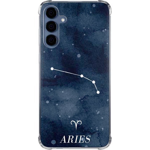 Aries Constellation Galaxy A55 5G Clear Case