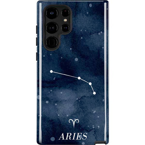 Aries Constellation Galaxy S25 Ultra Impact Case