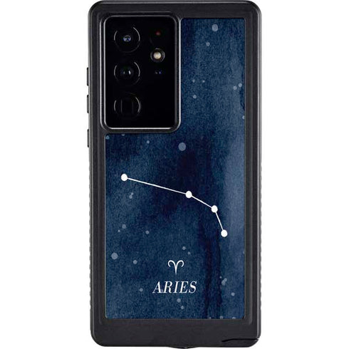Aries Constellation Galaxy S24 Ultra Waterproof Case