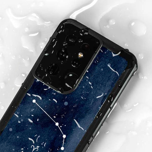 Aries Constellation Galaxy S24 Ultra Waterproof Case