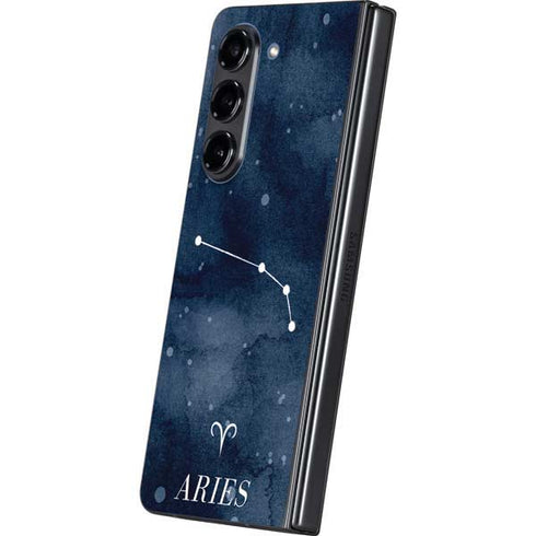 Aries Constellation Galaxy Z Fold5 5G Skin