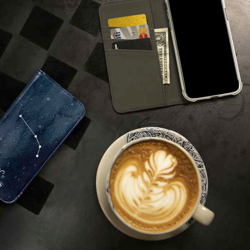 Aries Constellation iPhone 15 Plus Folio Case