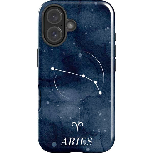 Aries Constellation iPhone 16 Magsafe Impact Case