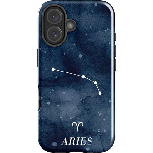 Aries Constellation iPhone 16 Plus Impact Case