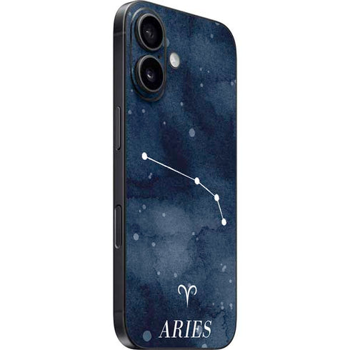 Aries Constellation iPhone 16 Plus Skin
