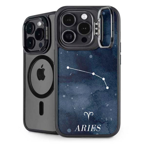 Aries Constellation iPhone 16 Pro Kickstand Case
