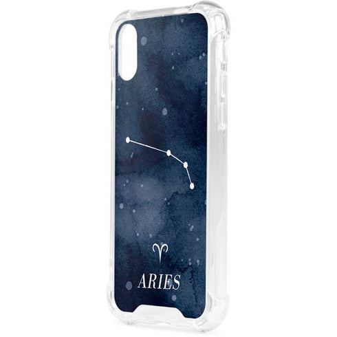 Aries Constellation iPhone XS Clear Case