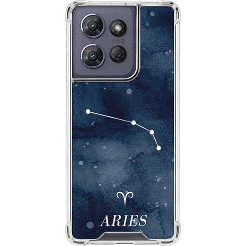 Aries Constellation Moto G Power 5G (2025) Clear Case