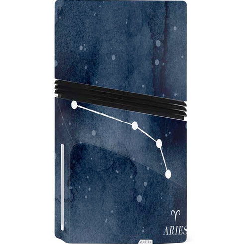 Aries Constellation PS5 Pro Disk Console Skin
