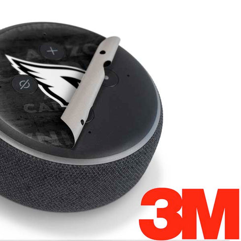 NFL Arizona Cardinals Black & White Amazon Echo Dot Skin