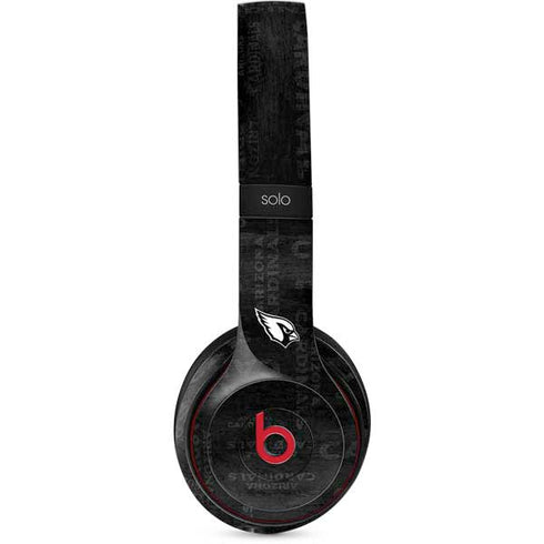 NFL Arizona Cardinals Black & White Beats Solo 3 Wireless Skin