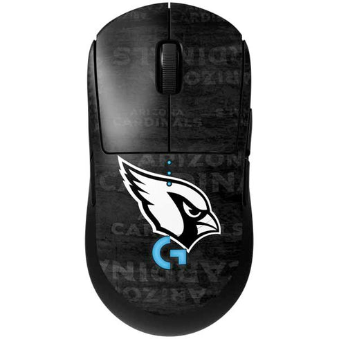 NFL Arizona Cardinals Black & White G Pro Wireless Gaming Mouse Skin