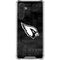 NFL Arizona Cardinals Black & White Galaxy A17 Clear Case