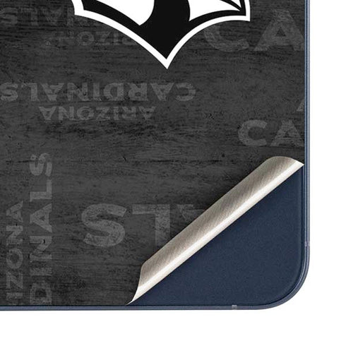 NFL Arizona Cardinals Black & White Galaxy A35 5G Skin