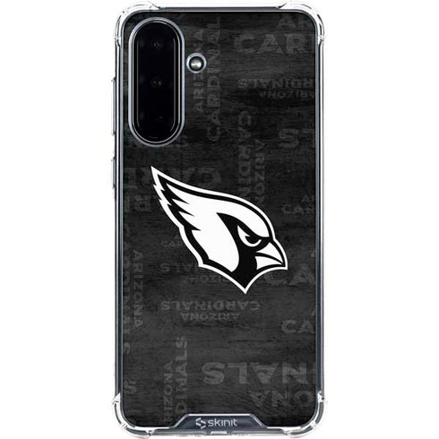 NFL Arizona Cardinals Black & White Galaxy A36 5G Clear Case