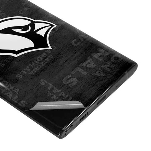 NFL Arizona Cardinals Black & White Galaxy Note 10 Plus Skin