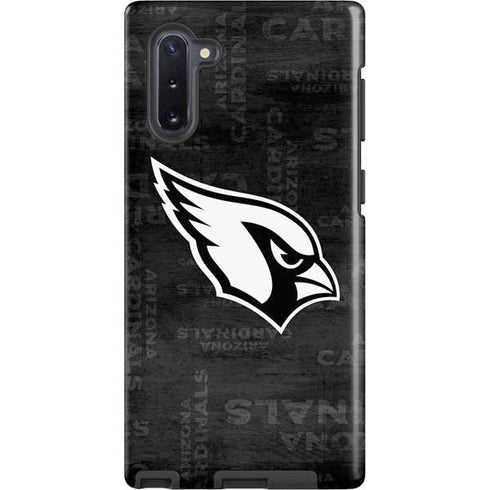 NFL Arizona Cardinals Black & White Galaxy Cases