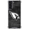 NFL Arizona Cardinals Black & White Galaxy S22 Clear Case