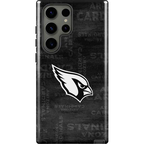 NFL Arizona Cardinals Black & White Galaxy S23 Ultra Pro Case