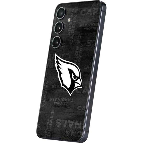 NFL Arizona Cardinals Black & White Galaxy S24 Plus Skin
