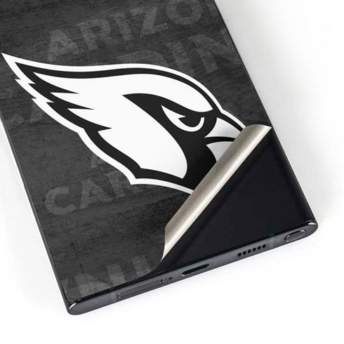 NFL Arizona Cardinals Black & White Galaxy S25 Ultra Skin
