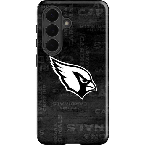 NFL Arizona Cardinals Black & White Galaxy S26 Impact Case