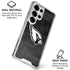 NFL Arizona Cardinals Black & White Galaxy S26 Ultra Clear Case