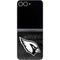 NFL Arizona Cardinals Black & White Galaxy Z Flip6 Skin