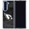 NFL Arizona Cardinals Black & White Galaxy Z Fold6 Clear Case