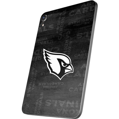 NFL Arizona Cardinals Black & White Apple iPad Mini Skin