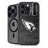 NFL Arizona Cardinals Black & White iPhone 14 Pro Max Kickstand Case