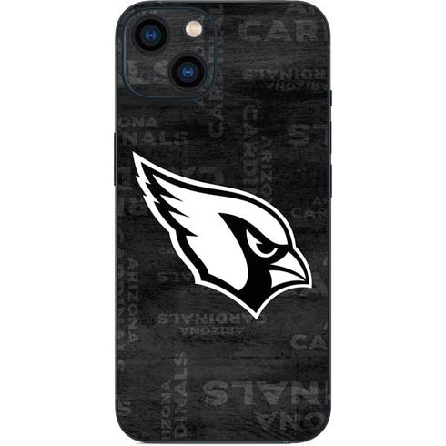 NFL Arizona Cardinals Black & White iPhone Skins