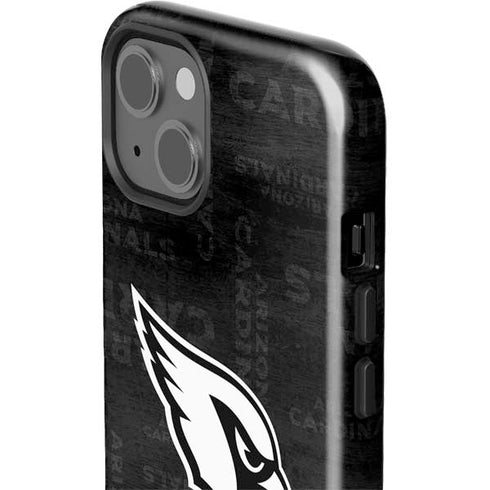 NFL Arizona Cardinals Black & White iPhone 15 Impact Case