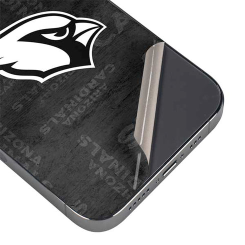 NFL Arizona Cardinals Black & White iPhone 15 Pro Max Skin