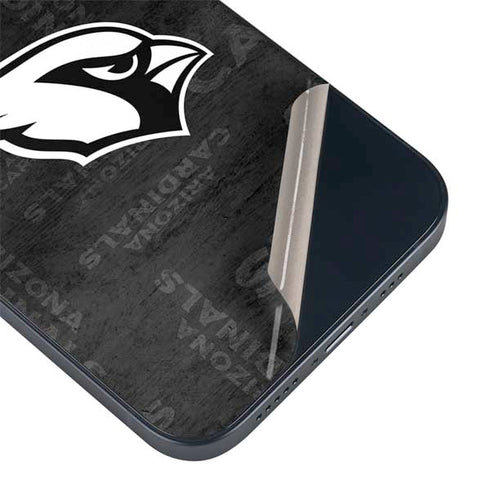 NFL Arizona Cardinals Black & White iPhone 15 Skin