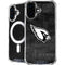 NFL Arizona Cardinals Black & White iPhone 16 MagSafe Case