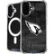 NFL Arizona Cardinals Black & White iPhone 16 Plus MagSafe Case
