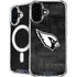NFL Arizona Cardinals Black & White iPhone 16 Plus MagSafe Case