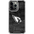 NFL Arizona Cardinals Black & White iPhone 16 Pro Clear Case