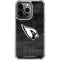 NFL Arizona Cardinals Black & White iPhone 16 Pro Max Clear Case