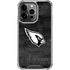 NFL Arizona Cardinals Black & White iPhone 16 Pro Max Clear Case