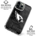 NFL Arizona Cardinals Black & White iPhone 16 Pro Max Clear Case