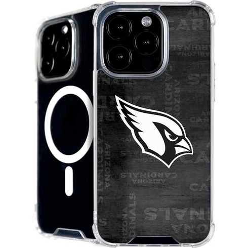 NFL Arizona Cardinals Black & White iPhone 16 Pro Max MagSafe Case