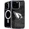 NFL Arizona Cardinals Black & White iPhone 16 Pro Max MagSafe Case