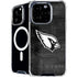NFL Arizona Cardinals Black & White iPhone 16 Pro Max MagSafe Case