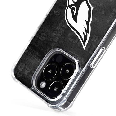 NFL Arizona Cardinals Black & White iPhone 16 Pro Max MagSafe Case